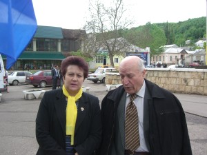 Cu Alexandru Mosanu la Soroca
