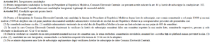 Art.101-102 din Codul Electoral, invocate în Hotărîrea CEC
